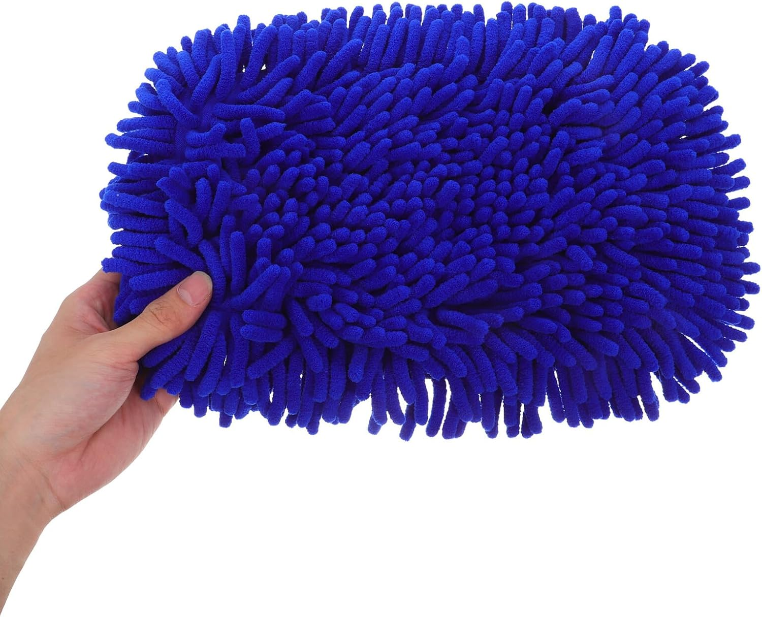 HOODANCOS 2Pcs Chenille Microfiber Car Wash Mop Replacement Head Soft Brush Covers for Auto Cleaning Equipment Safe Paint Protection Easy Installation Multipurpose Use