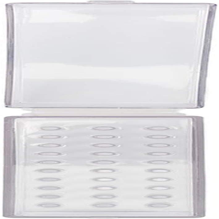 Leapiture Nail Drill Bits Holder Stand Nail Display Holder Professional 30 Hole Nail Drill Bits Transparent Sturdy for Home Use or Nail image number 4