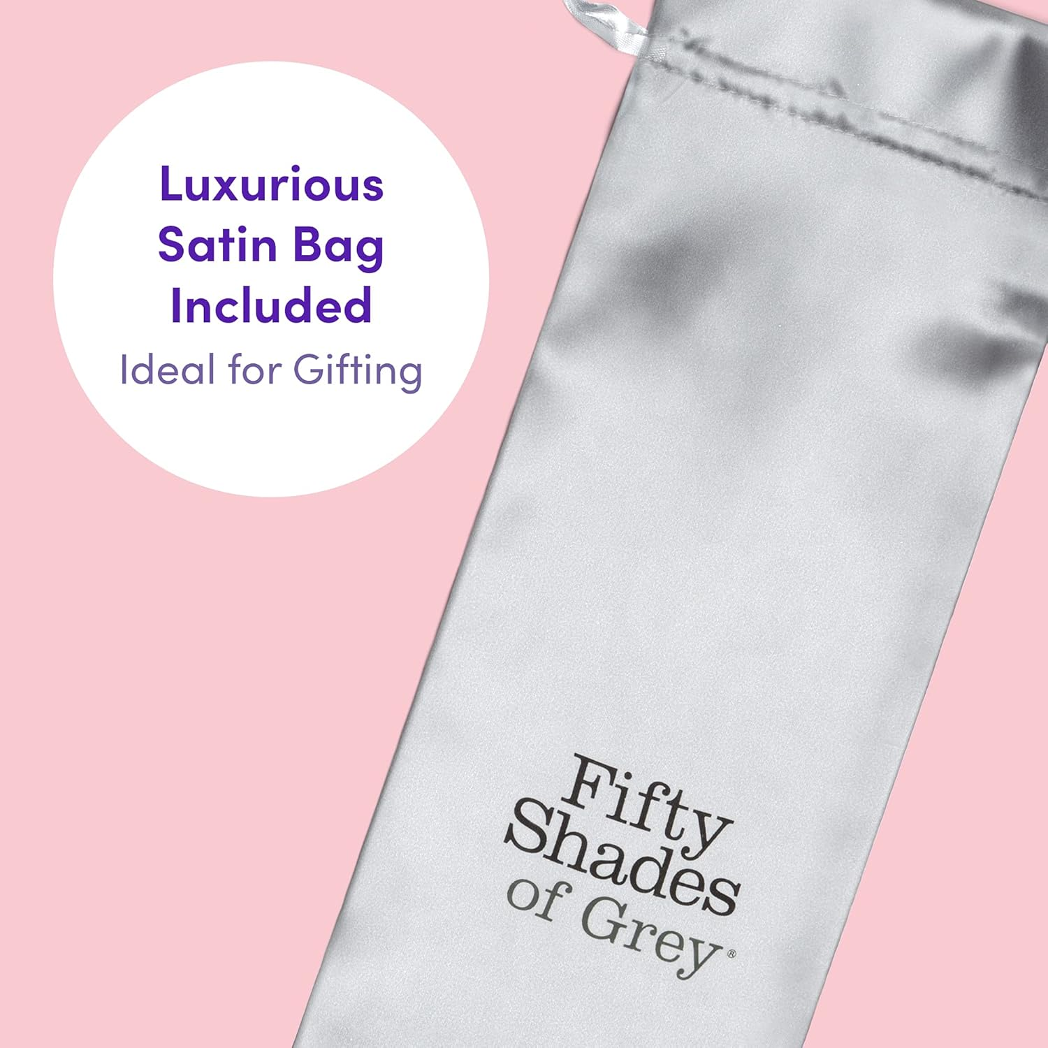 Fifty Shades of Grey Greedy Girl Rabbit Vibrator - 5 Inch Slimline Silicone G Spot Vibrator for Women - 9 Patterns & 3 Speeds Adult Sex Toy - Rechargeable & Waterproof - Black image number 3