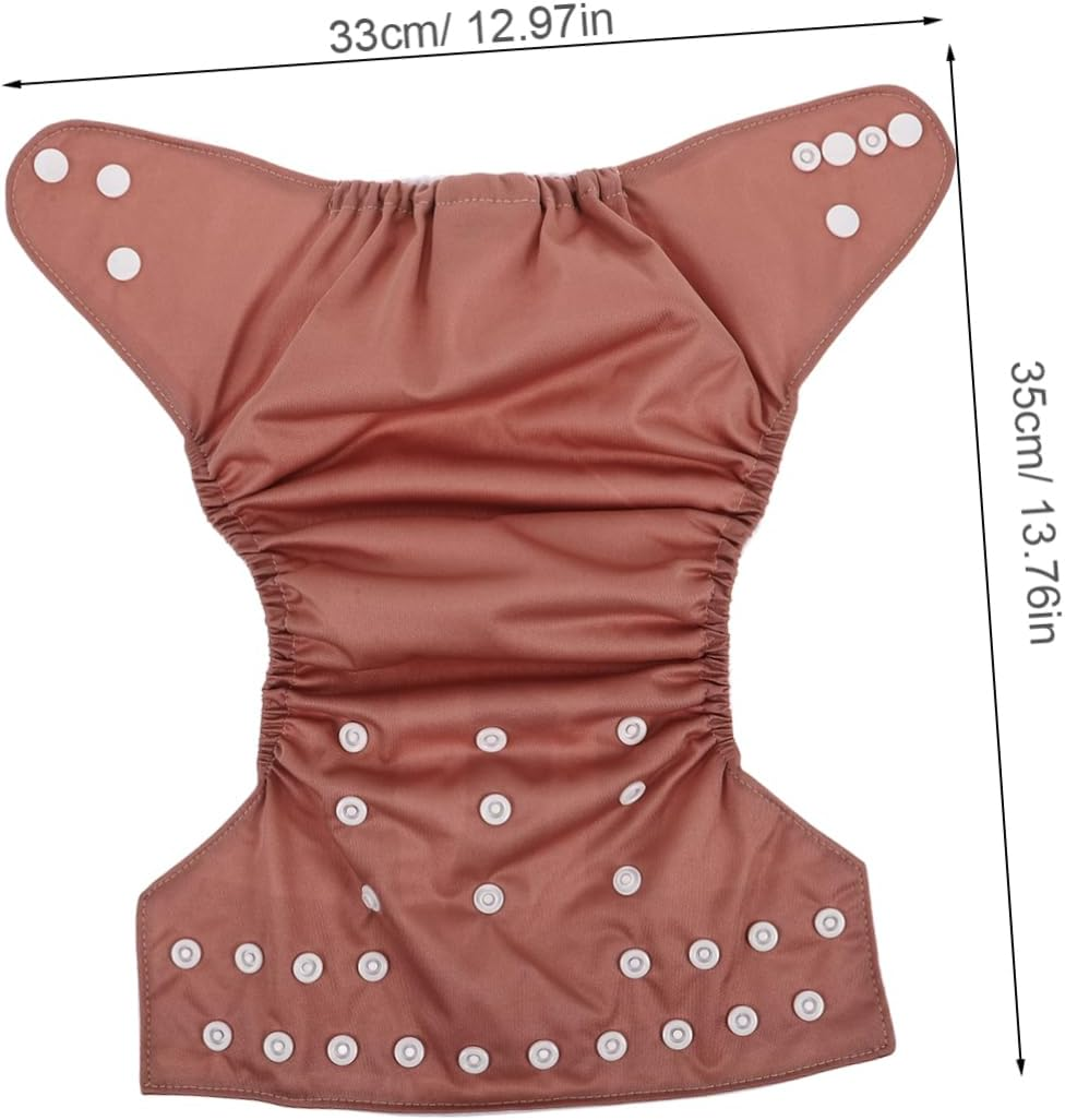 Baby Cloth Diapers Reusable Waterproof Swim Diaper for Newborns Unisex Washable Training Pants Suitable for Travel and Swimming Pink image number 4