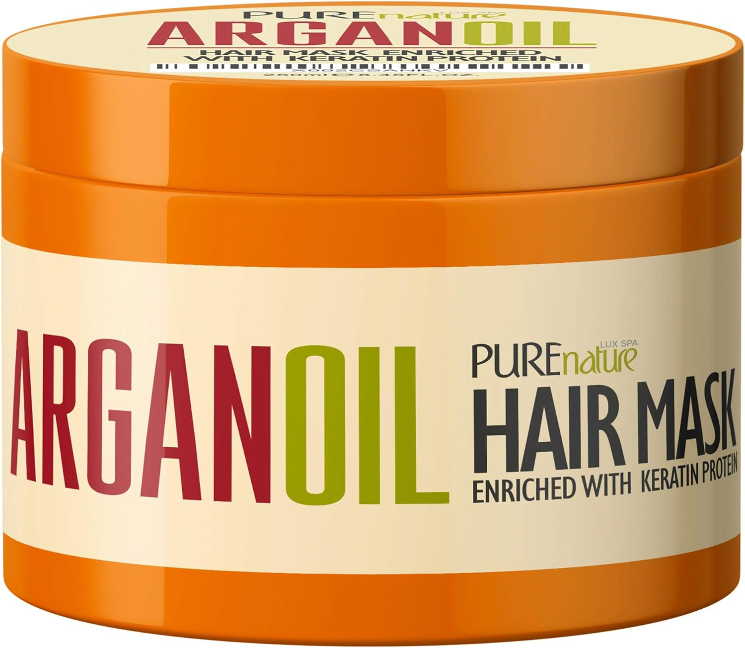 Moroccan Argan Oil Intense Hair Mask - Hydrating Technology for Damaged, Extremely Dry Split Ends - Deep Conditioner Repair Treatment for Curly, Straight, Frizzy, Black and Color Treated Hair image number 1