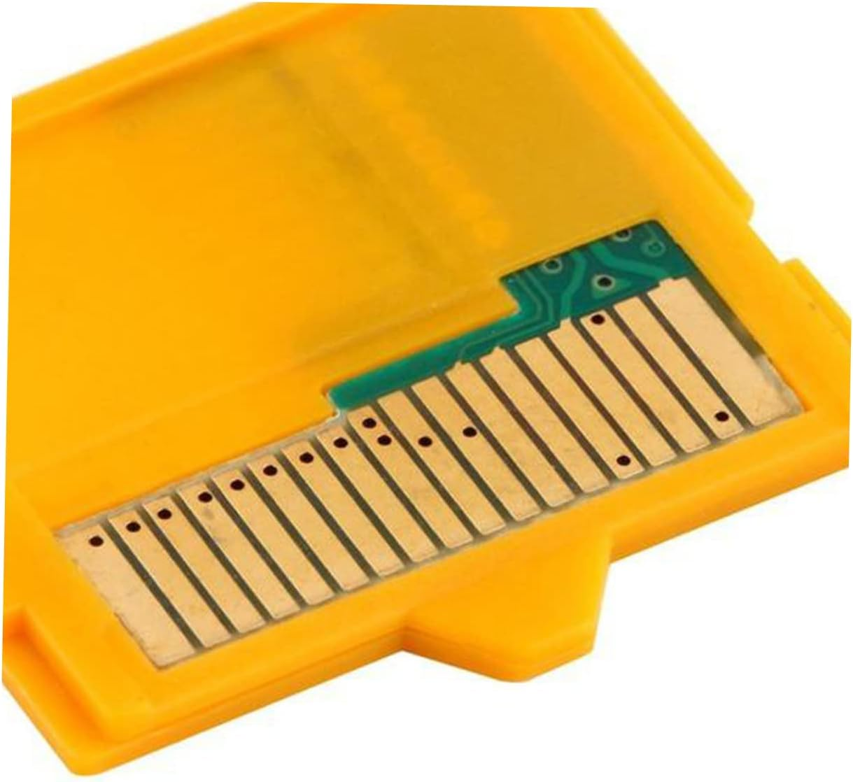 Micro to Card Adapter - to Insert Adapter for Olympus Cameras - Yellow - Supports up to 8Gb Microsdhc Cards image number 3