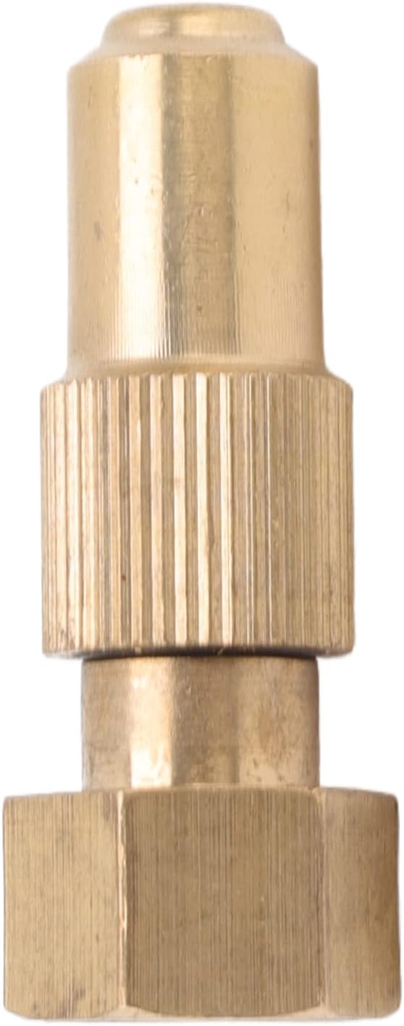 High Pressure Sprayer Nozzle, High Pressure Sprayer Nozzle, Brass Sprayer Nozzle Detachable Sturdy Ceramic Rustproof Watering Spray Nozzle for Courtyard (1.5Mm/0.06In Hole) image number 2