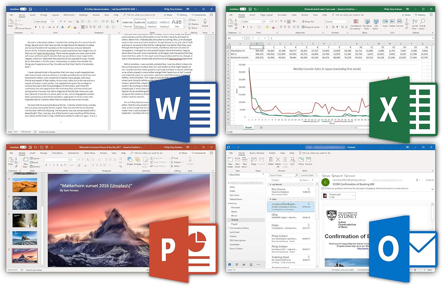 MS Office 2019 Professional plus | with USB and DVD Driver | Retail Sale License | with Invoice | 32-64 Bit | Full Version | Fast Shipping | NEW image number 2