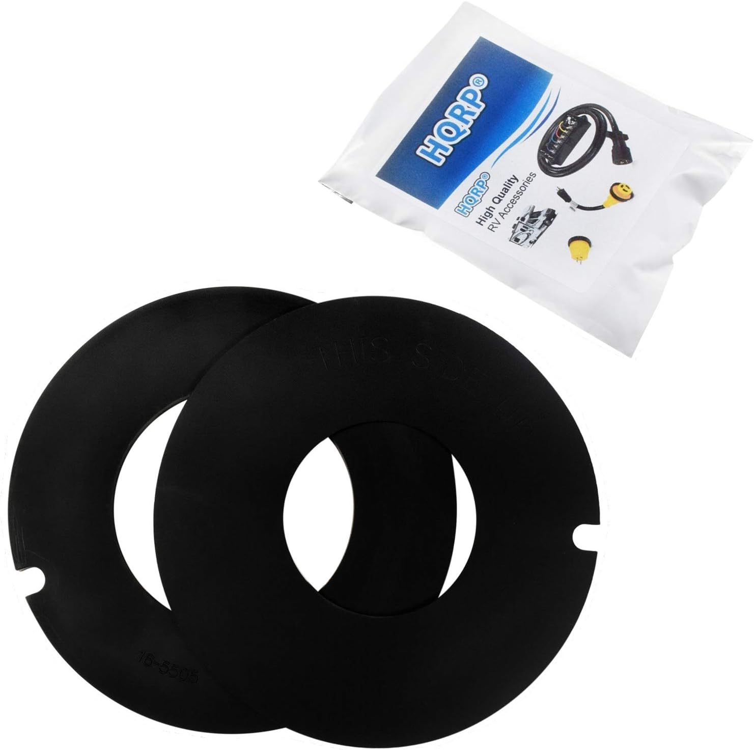 HQRP RV Marine Toilet Bowl Seal Kit Compatible with Dometic/Sealand 385311462 385310677 Replacement Fits 110 210 748 806 847 910 1147 2010 5006 5048 506+ 511H 548+ 711-M28 image number 4