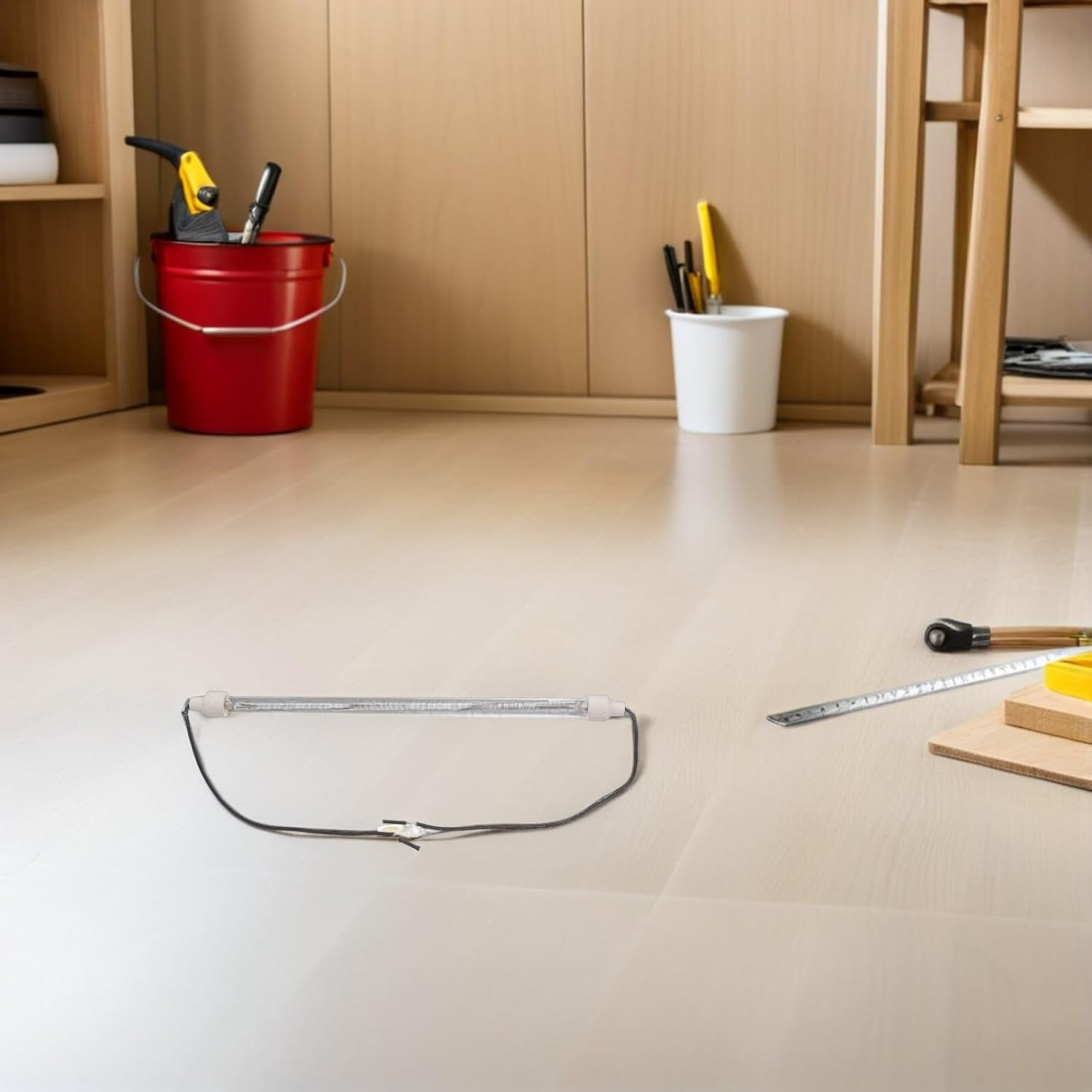 4Pcs Chicken Coop Heating Rod Lamp Tubes Replacement Heating Elements for Oven and Poultry Heater Accessories Fast Heat Output Multipurpose Fit image number 5