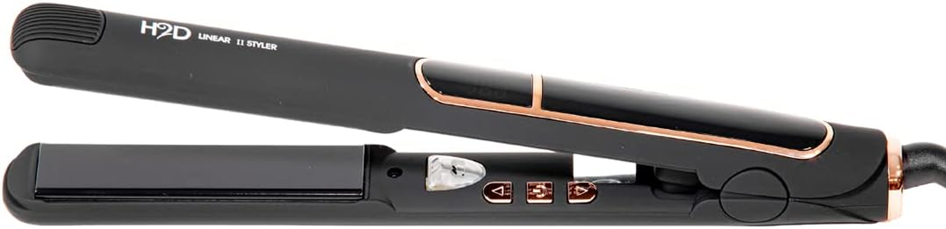 H2D Max Duo Straighener and Dryer, Matt Black and Rose Gold, 2 Count