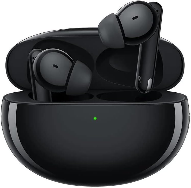 OPPO Enco Free2 Wireless Headphones, up to 30 Hours Runtime, Headphones: 41Mah, Charging Case: 480Mah, 42Db Active Noise Cancelling (ANC), Bluetooth 5.2, Sound Equalizer, USB Type-C, White