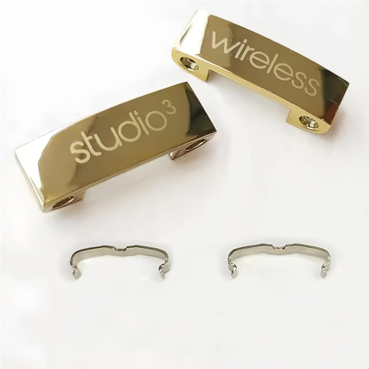 Replacement Headband Metal Folding Hinge Clip Cover Pin Repair Parts Set Compatible with Beats Studio 3 Studio 3.0 Wireless Over-Ear Headphones (Gold) image number 5