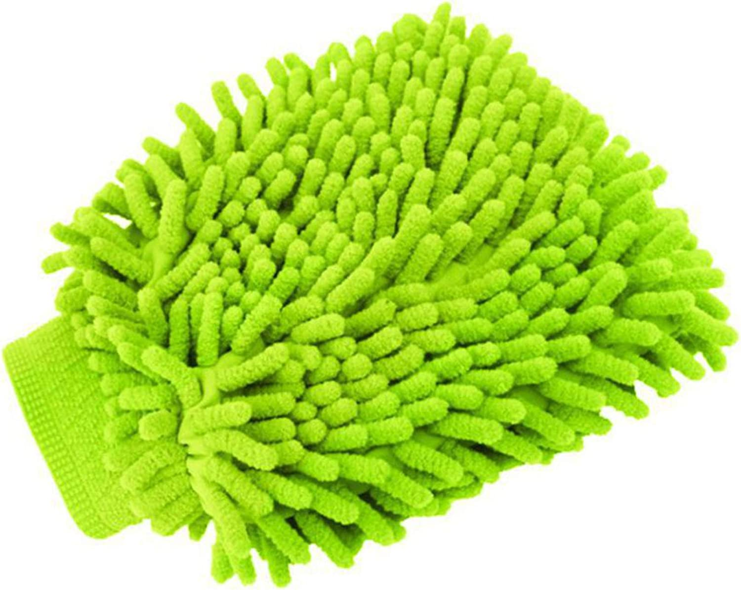 Premium Car Wash Glove Microfibre | Scratch-Free Car Wash Mitt | Double Sided Glove for Car Cleaning | Auto Detailing,Washing and Cleaning image number 6