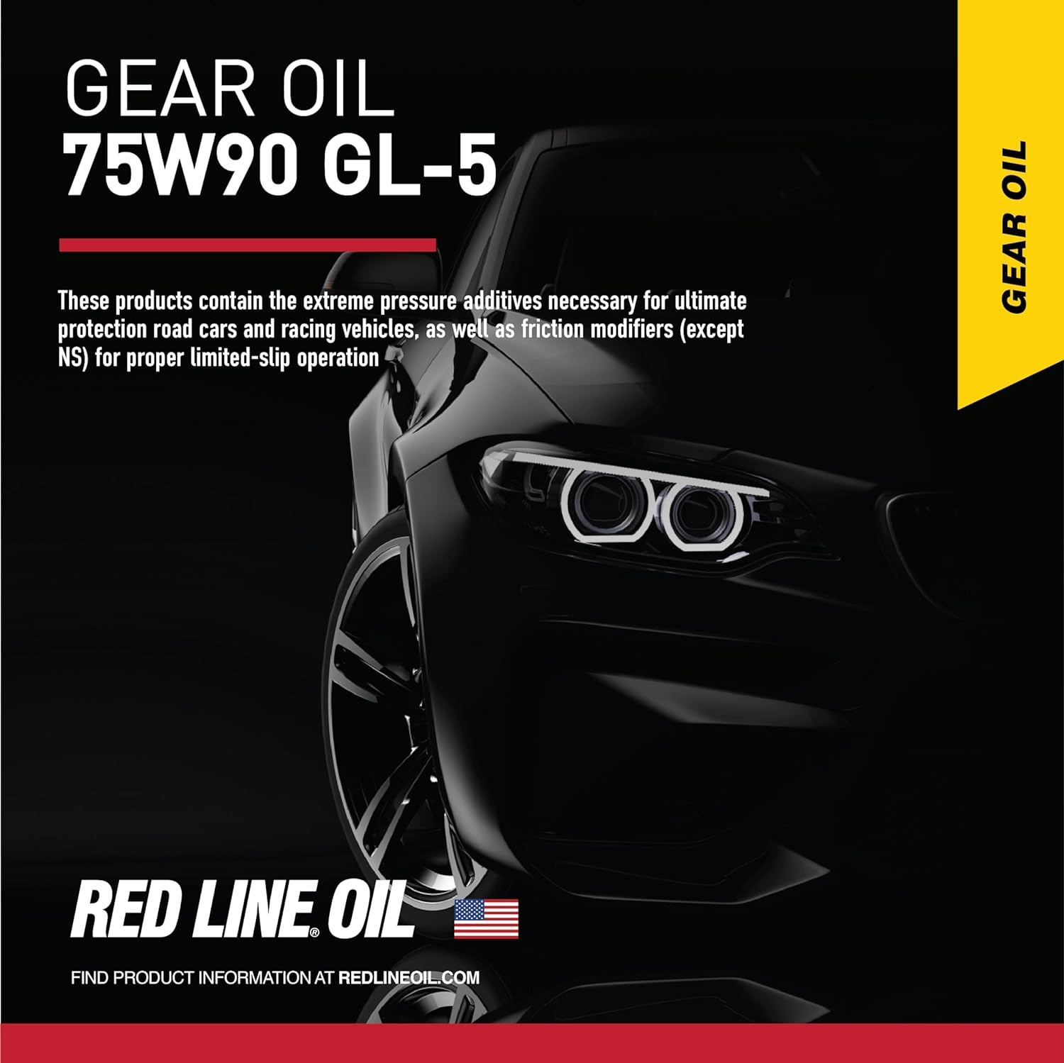 Red Line 57904 (75W90) Synthetic Gear Oil - 1 Quart image number 2