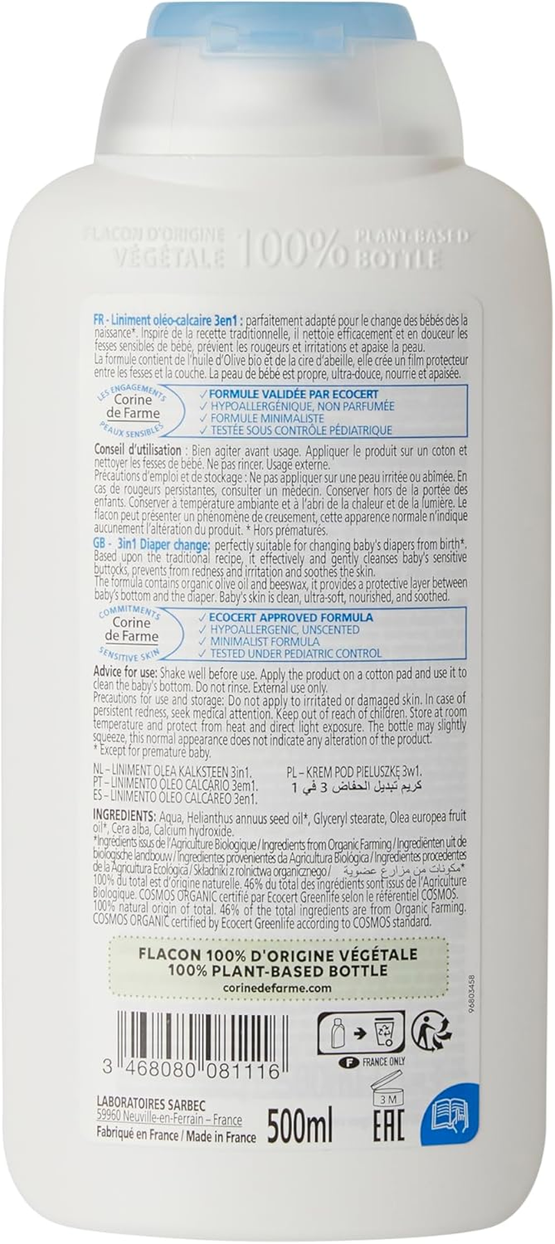 Linimento Organic 500 Ml image number 3