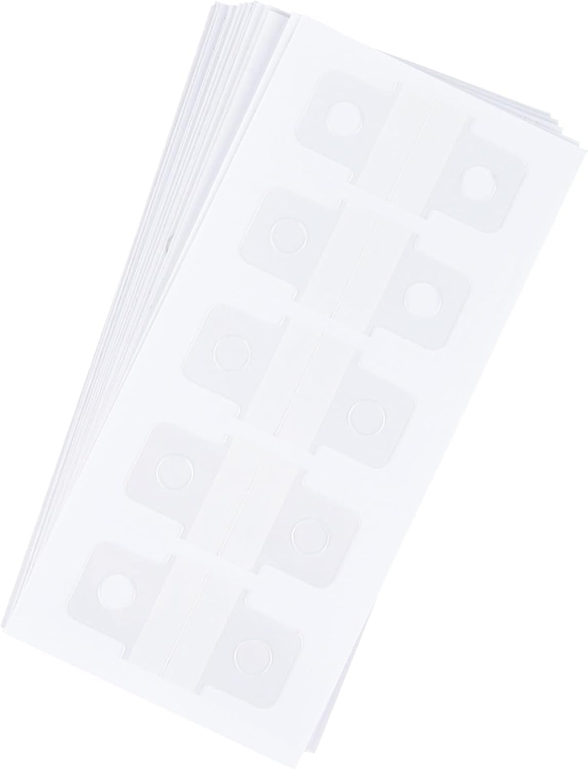 BOXOB 300Pcs Binder Hole Reinforcement Stickers, Self-Adhesive Hole Punch Reinforcement Labels for Loose Leaf Paper Ring Binders Notebooks DIY Scrapbook Photo Album Office School Supplies image number 3