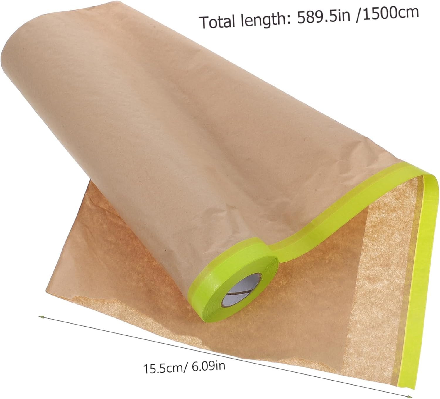 3Rolls Masking Paper Automotive Painting Masking Film Home Painting Supplies Film image number 2