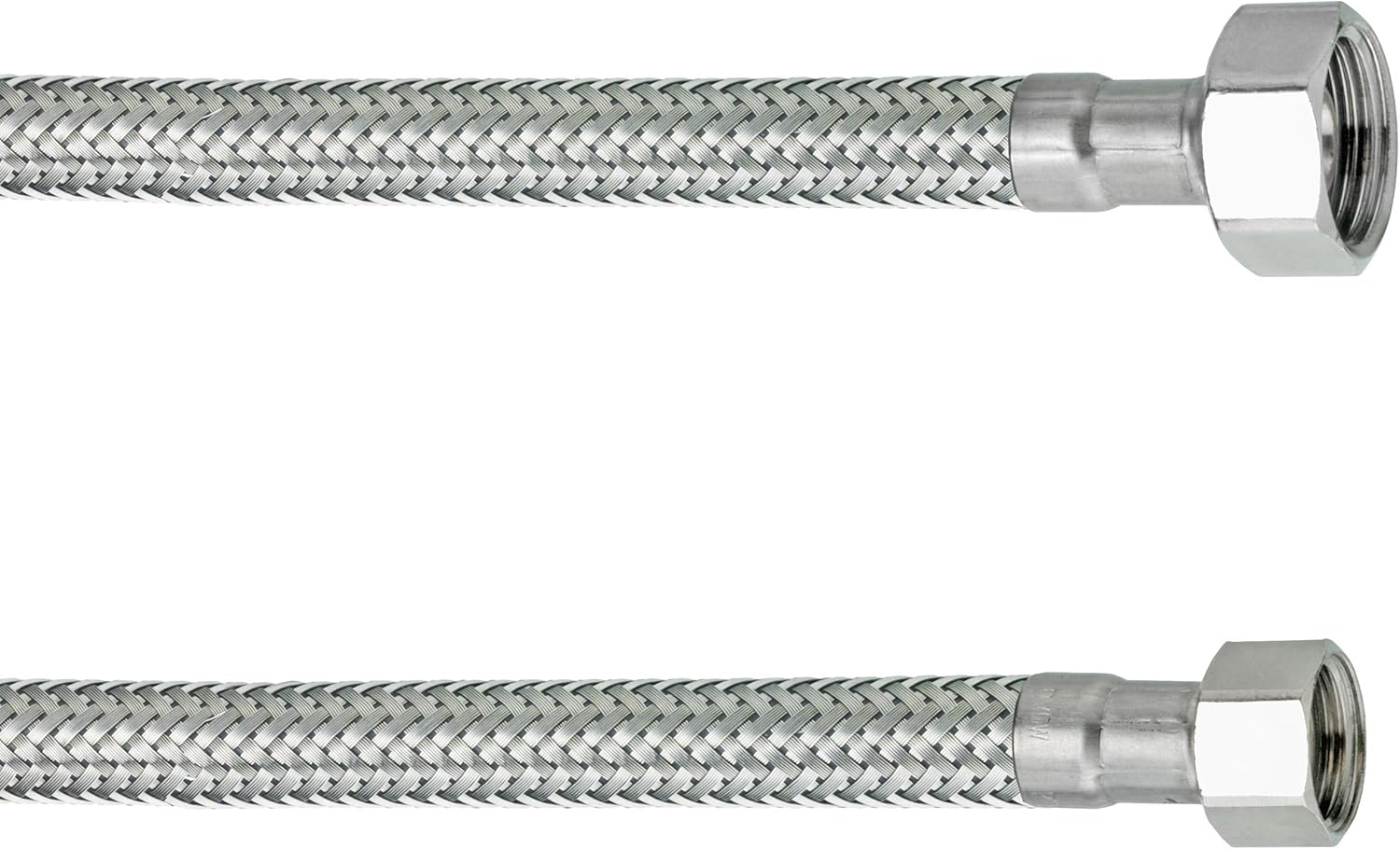 Cornat Flexible Connection Hose - 1000 Mm Length - 1/2 Inch Internal Thread 1/2 Inch Female - High-Quality Stainless Steel Braided/Connection Hose for Tap/Tap Hose/Flexible Hose / T317334270 image number 4