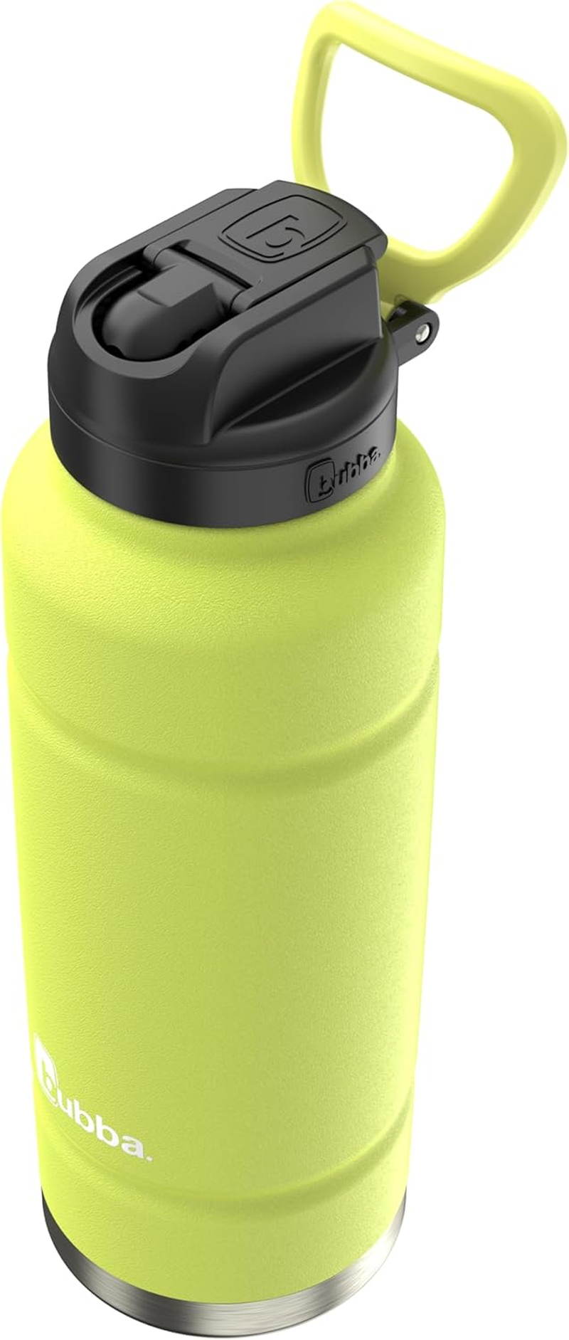 Bubba Trailblazer Insulated Stainless Steel Water Bottle with Straw Lid, 40Oz, Limelight Powder Coat image number 3