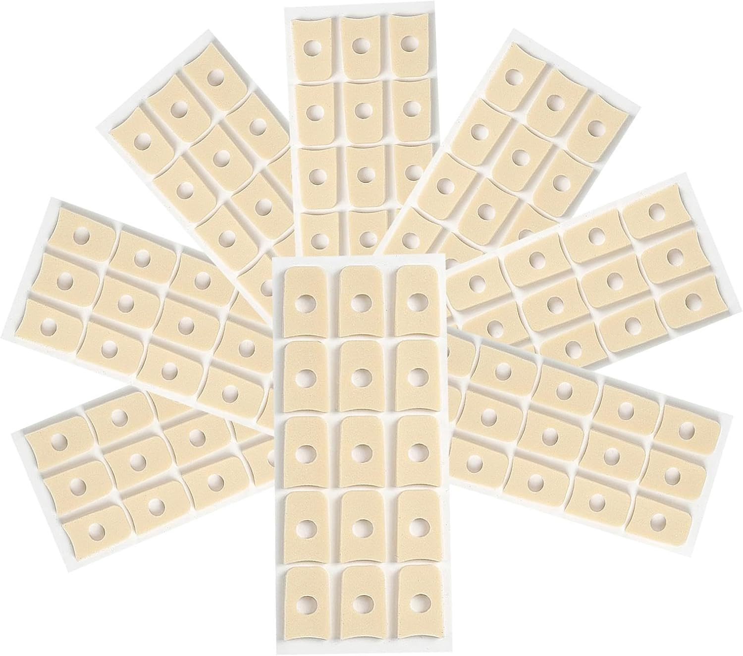 Corn Cushions | 120X Corn Protectors - Adhesive Pads, Reduce Discomfort, Pressure and Friction from Shoes, Protects Foot and Toes image number 1
