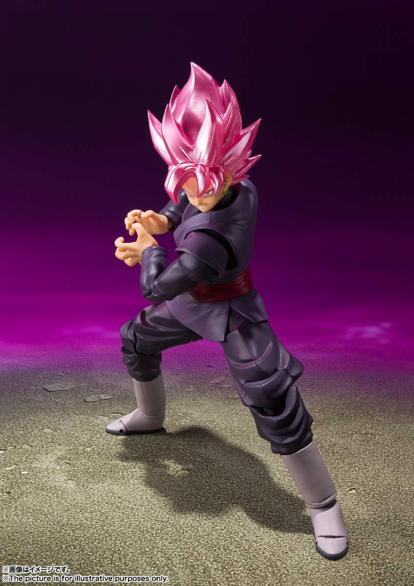 Tamashii Nations S.H.Figuarts Dragon Ball Super - Goku Black (Super Saiyan Rose) image number 4