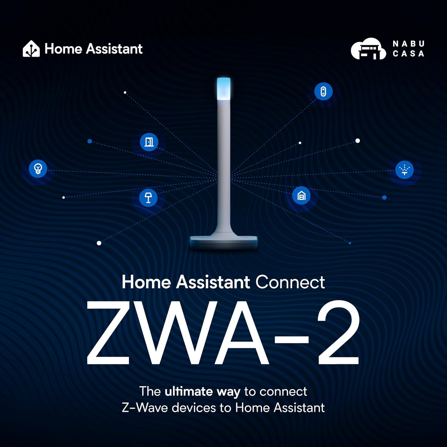 Home Assistant Connect ZWA-2 | Connect Z-Wave Devices to Home Assistant | Official Home Assistant Hardware image number 2