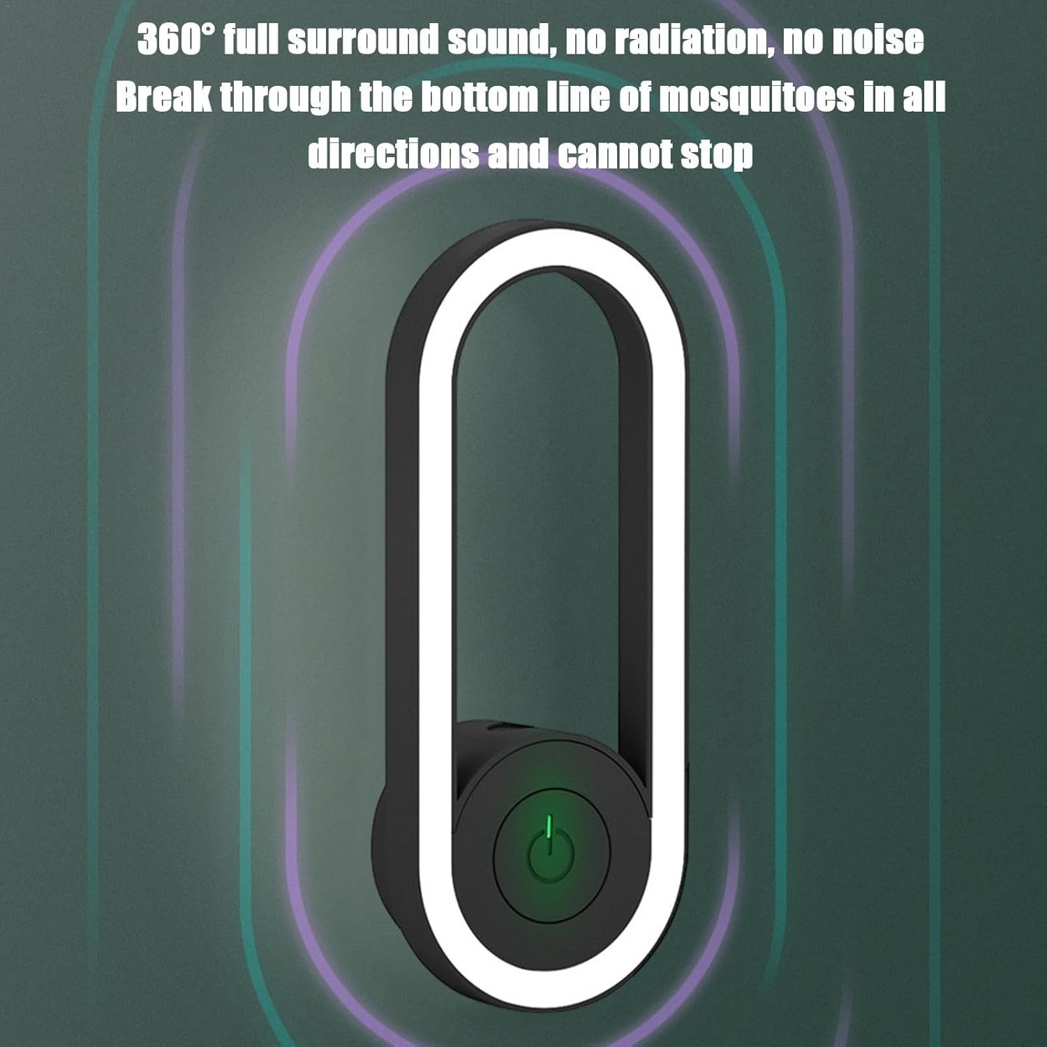 Quzente Ultrasonic Mosquitoes Repeller - Indoor Repellents Lamp,Ultrasonic Mosquitoes Repeller, Repellents Ultrasonic Electronic Lamp for Mosquitoes image number 2