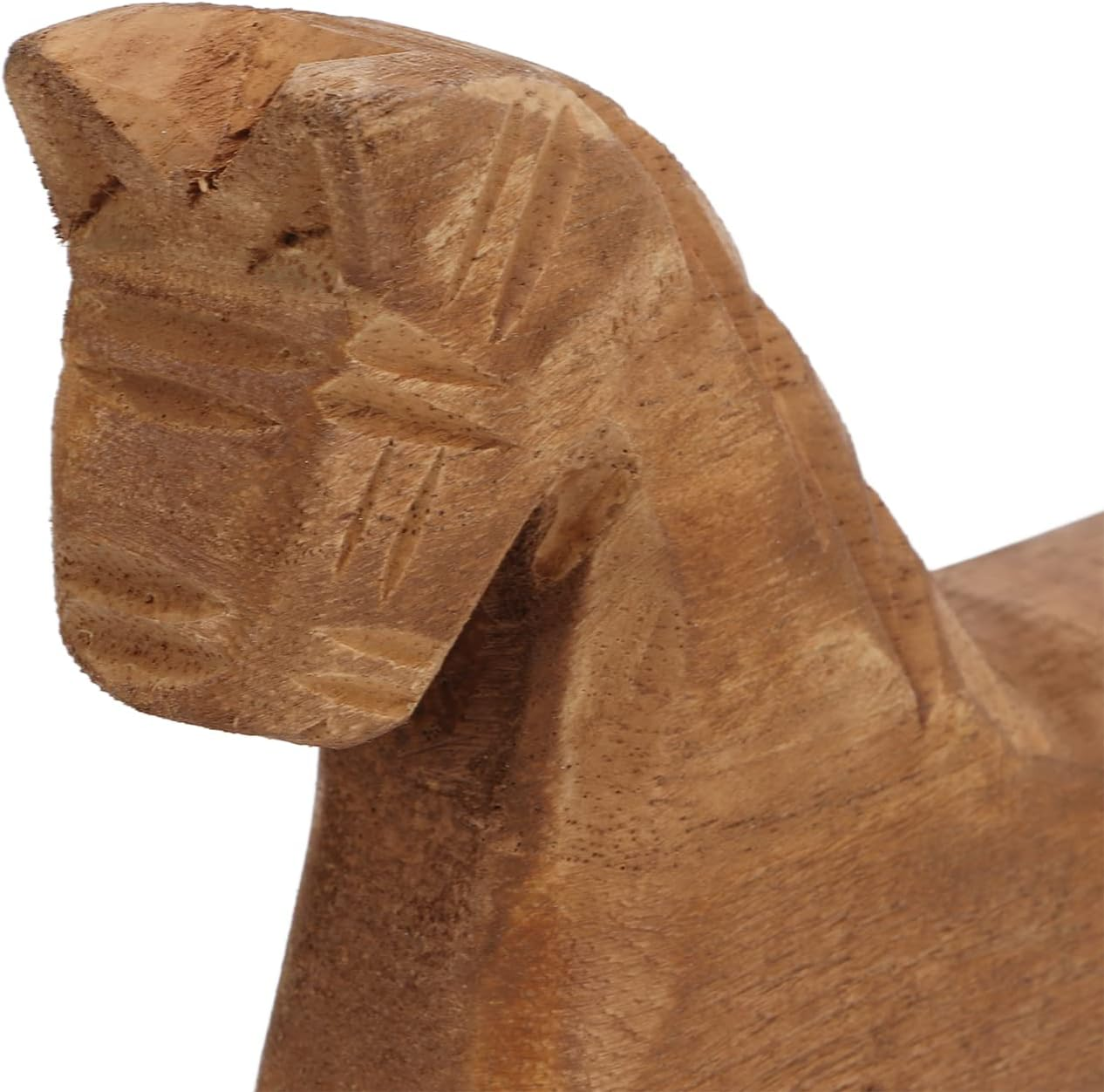 Sustvita Handmade Pine Wood Rocking Horse, a Wooden Decor Ornament for Bedside Table or Bookrack, Nice Birthday/Christmas Treat image number 3