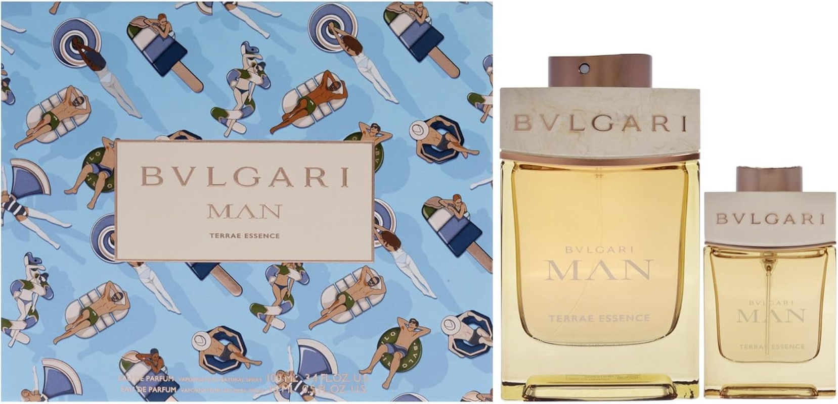 Bvlgari Man Terrae Essence by Bvlgari for Men - 2 Pc Gift Set 3.4Oz EDP Spray, 0.5Oz EDP Spray image number 3