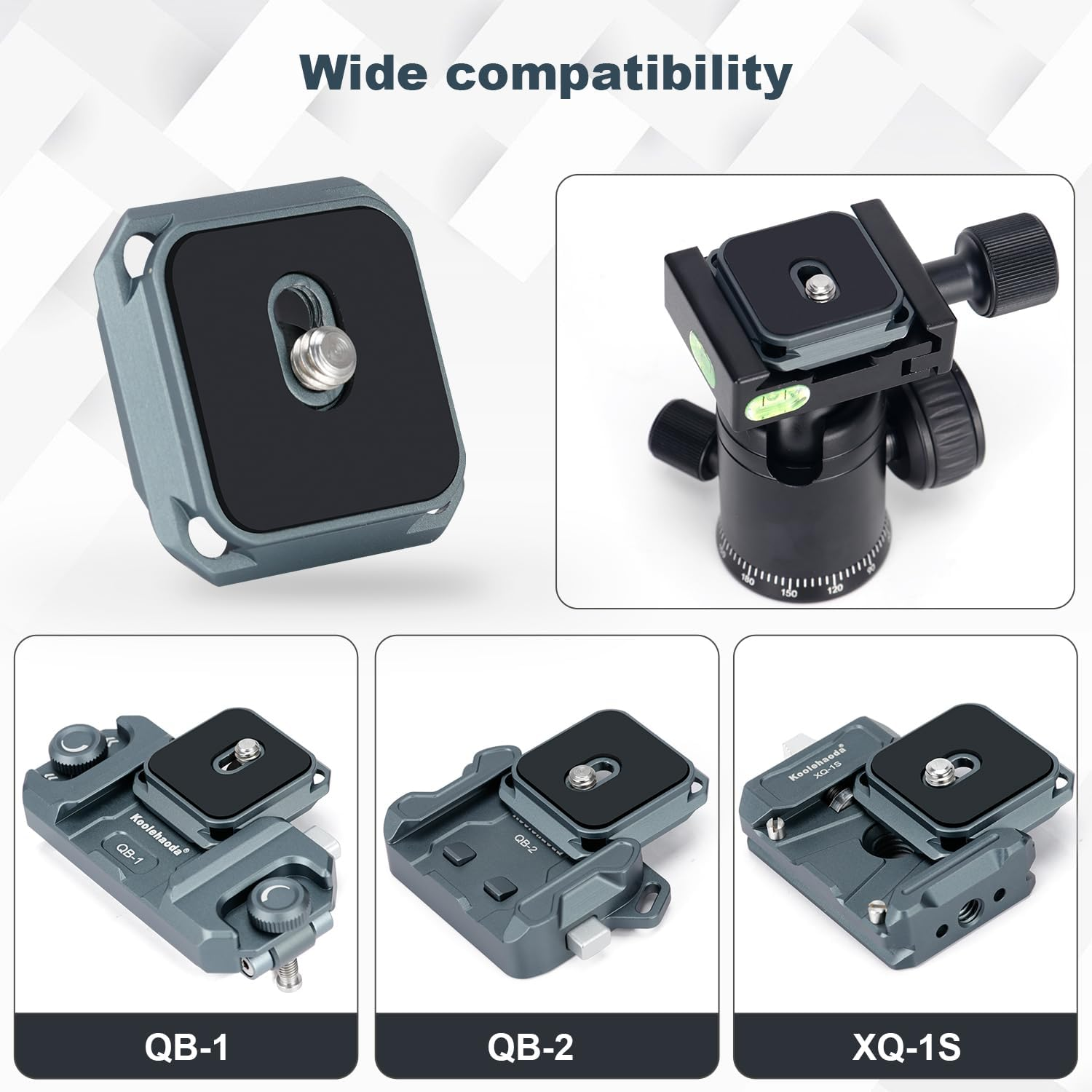 Koolehaoda Camera Shoulder Strap Mount Quick Release Kit, QR Plate Capture Camera Clip for Camera to Shoulder Strap Quick Mount/Release (QB-2 Quick Release Kit) image number 5