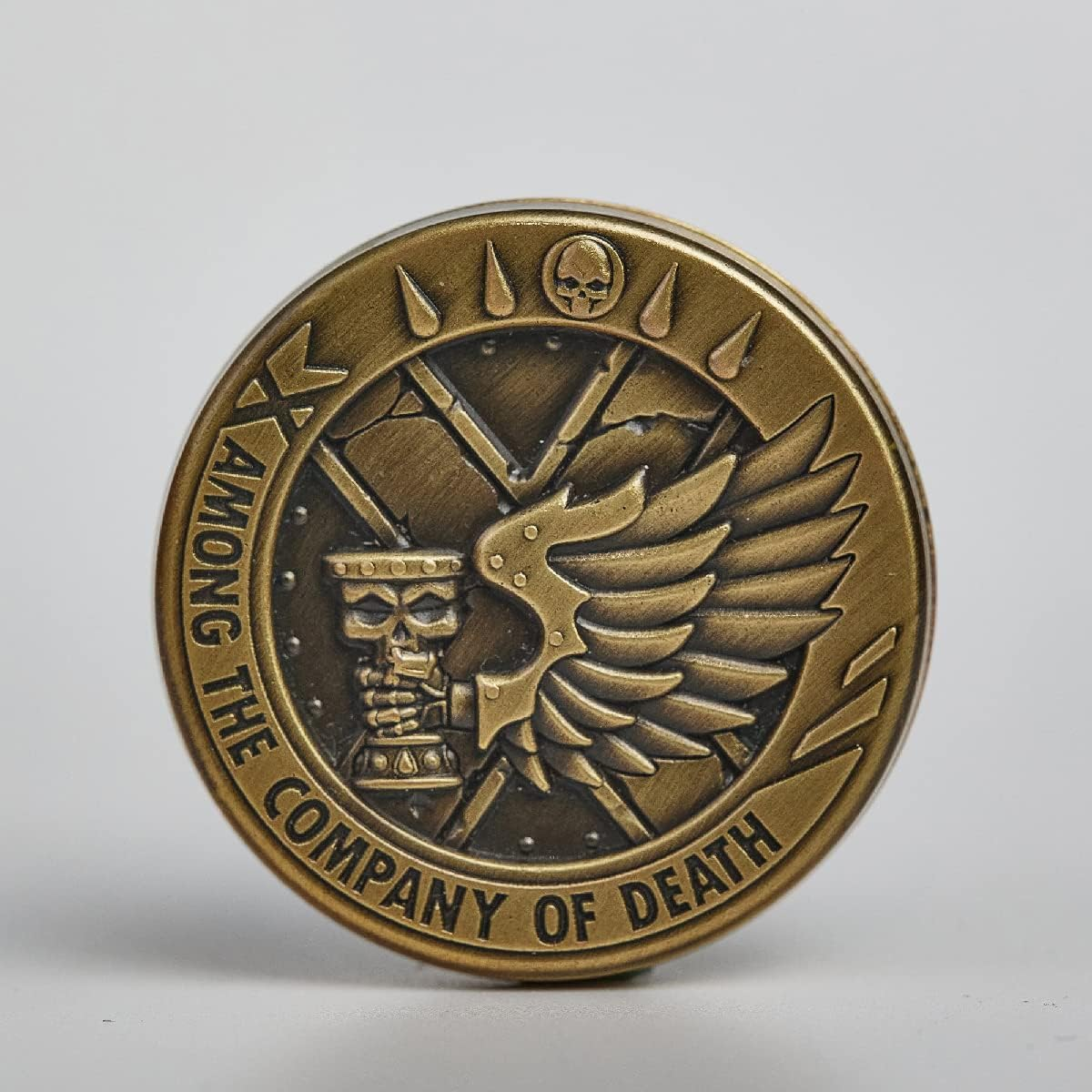 Starforged Blood Angels Clicking Coin Sanguinius Collector Coins Warhammer 40000 image number 1