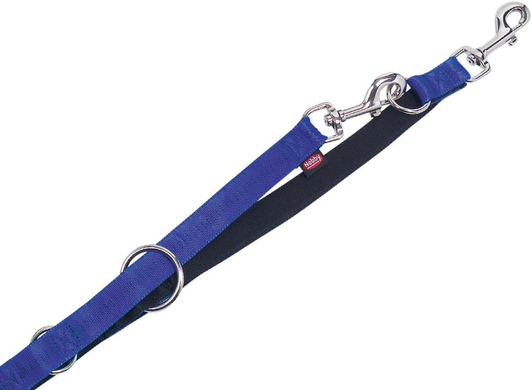 Nobby Soft Grip Dogs Training Leash, 200 Cm Length X 25 Mm Width, Brown