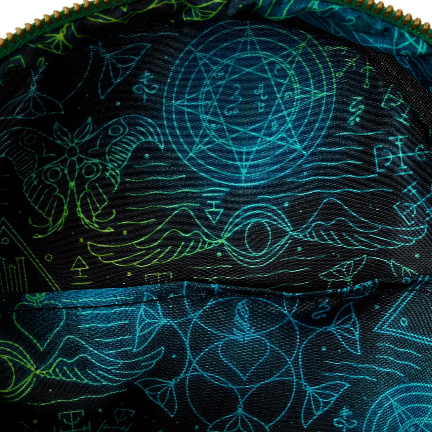 Loungefly Wicked 2024 Elphaba Shiz University Uniform Cosplay Faux Leather Mini Backpack, 10-Inch Size image number 4