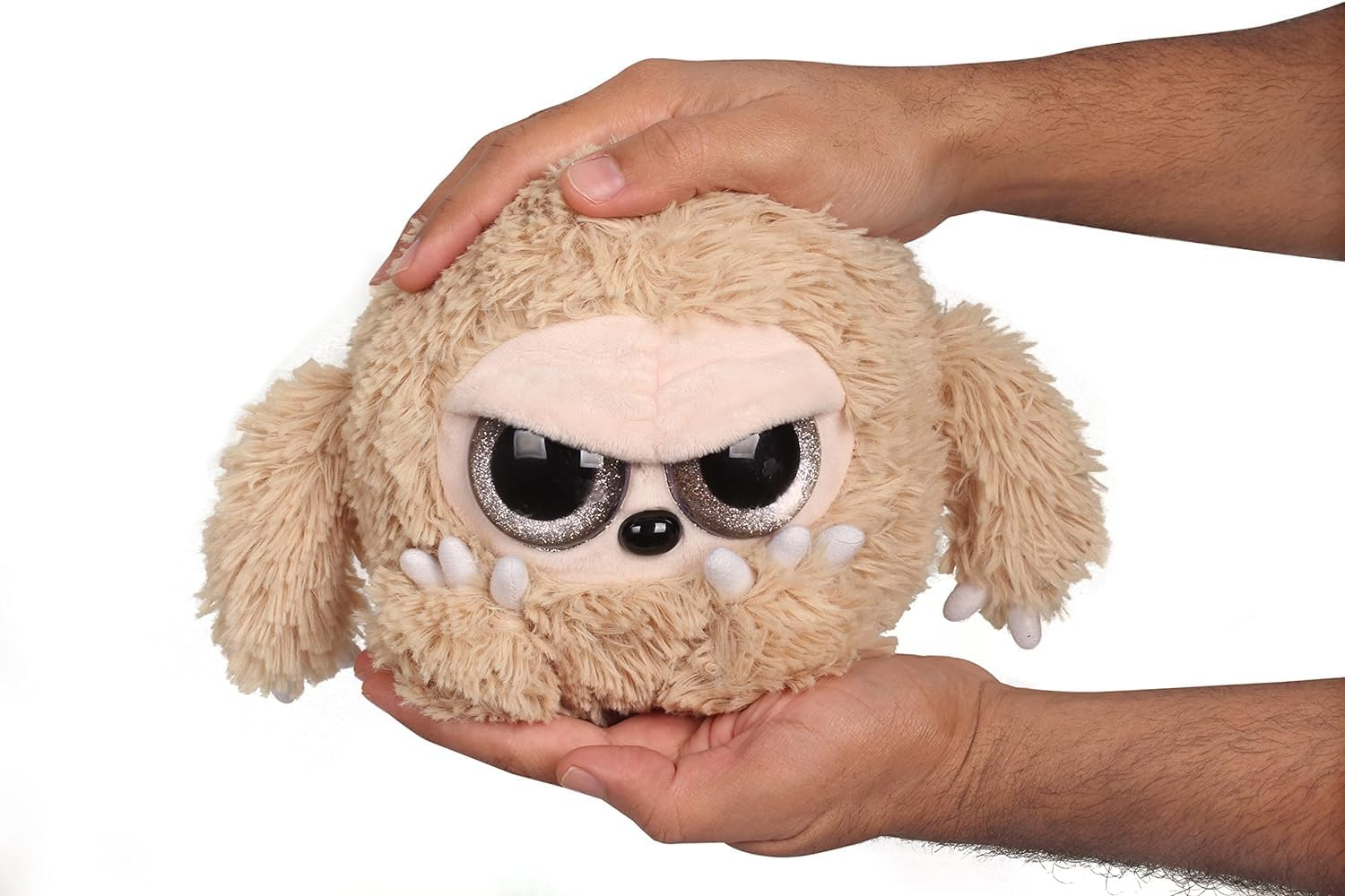 Grumpy Baby Sloth - Adorable Super Soft Plush Stuffed Animal Toy Doll (Glitter Eyes) - Large 12 Inch - Unique Toys for Kids and Adults image number 6