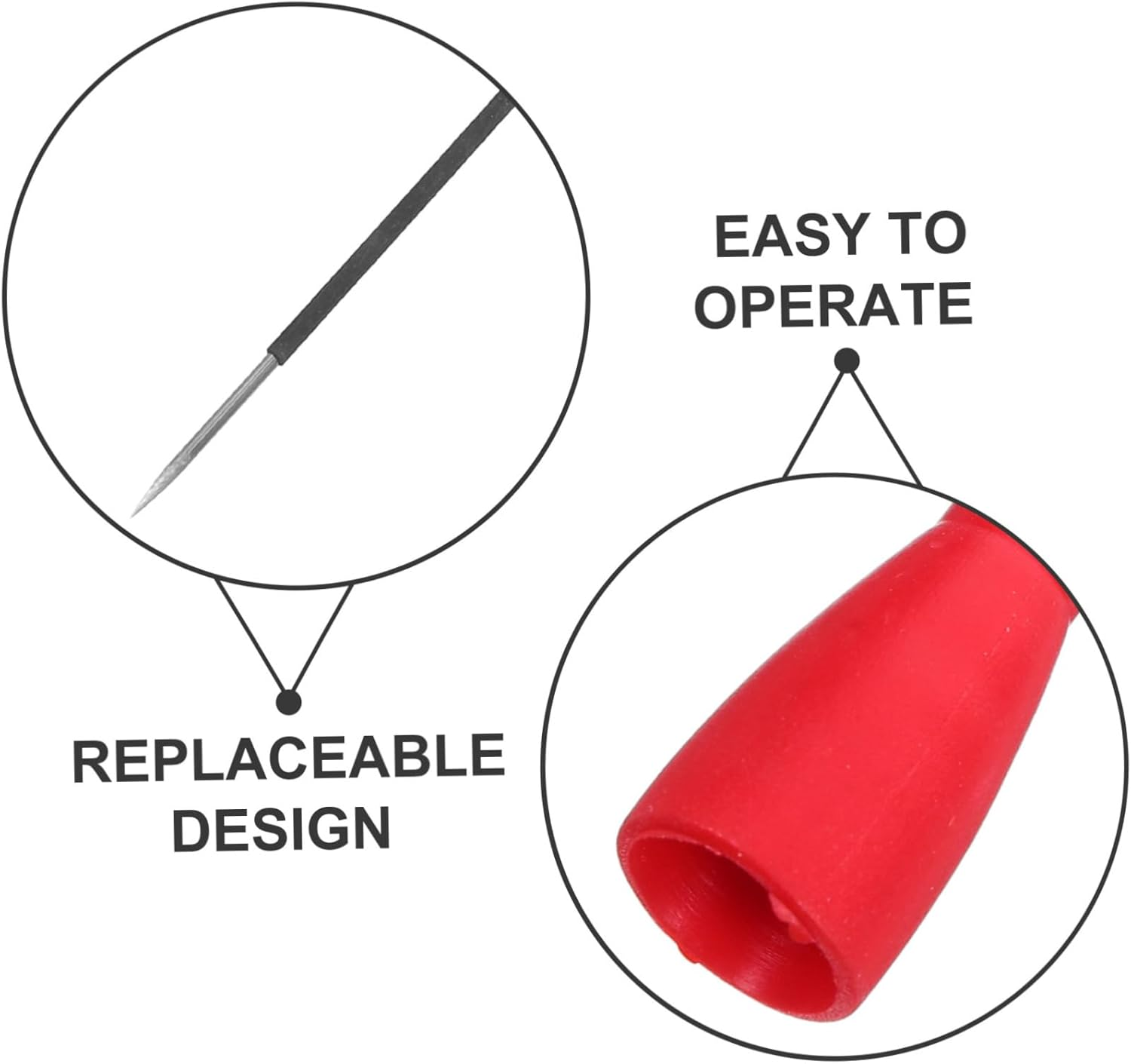 KICHOUSE High-Precision Multimeter Probes Wire Tester Back Probe for Automotive Digital Voltage Display Multimeter Accessories image number 4