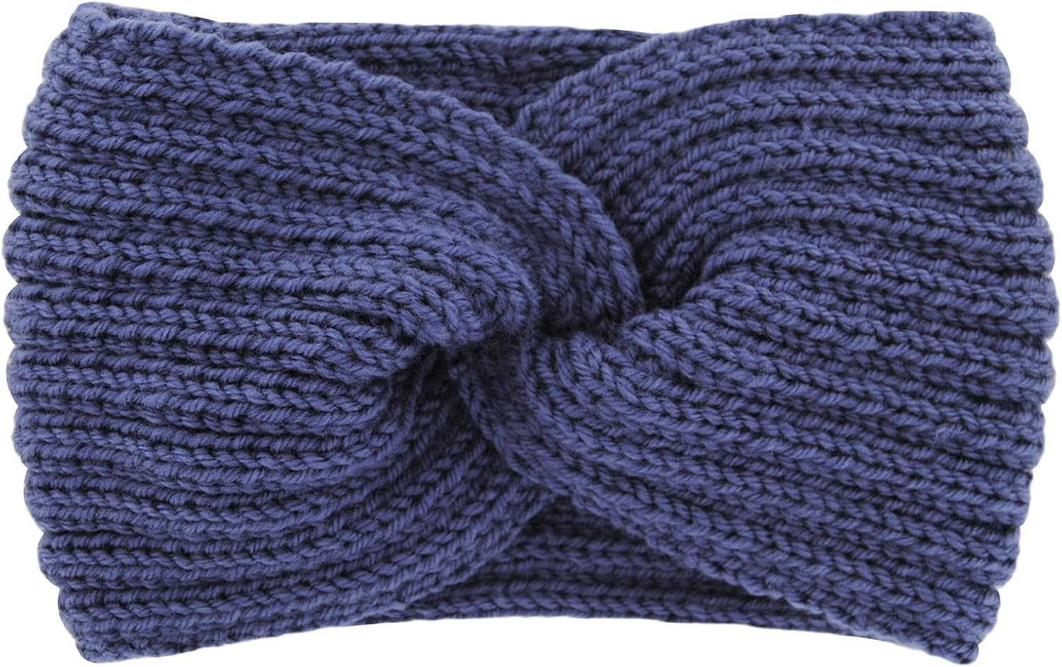 Axy Women'S Knitted Headband with Twist Knots, Winter Headband, Knitted Headband (Fuchsia) image number 2