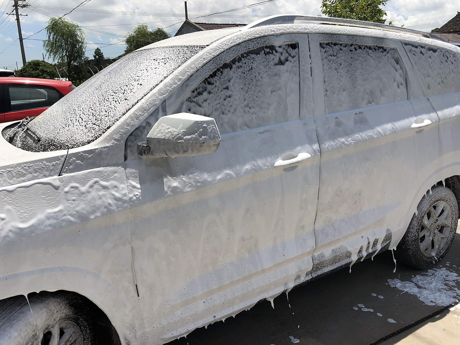 M Mingle Foam Cannon, Replacement Parts for Portland Husky and Ryobi Pressure Washer, with 5 Nozzle Tips, 1/4 Inch Quick Connector image number 1