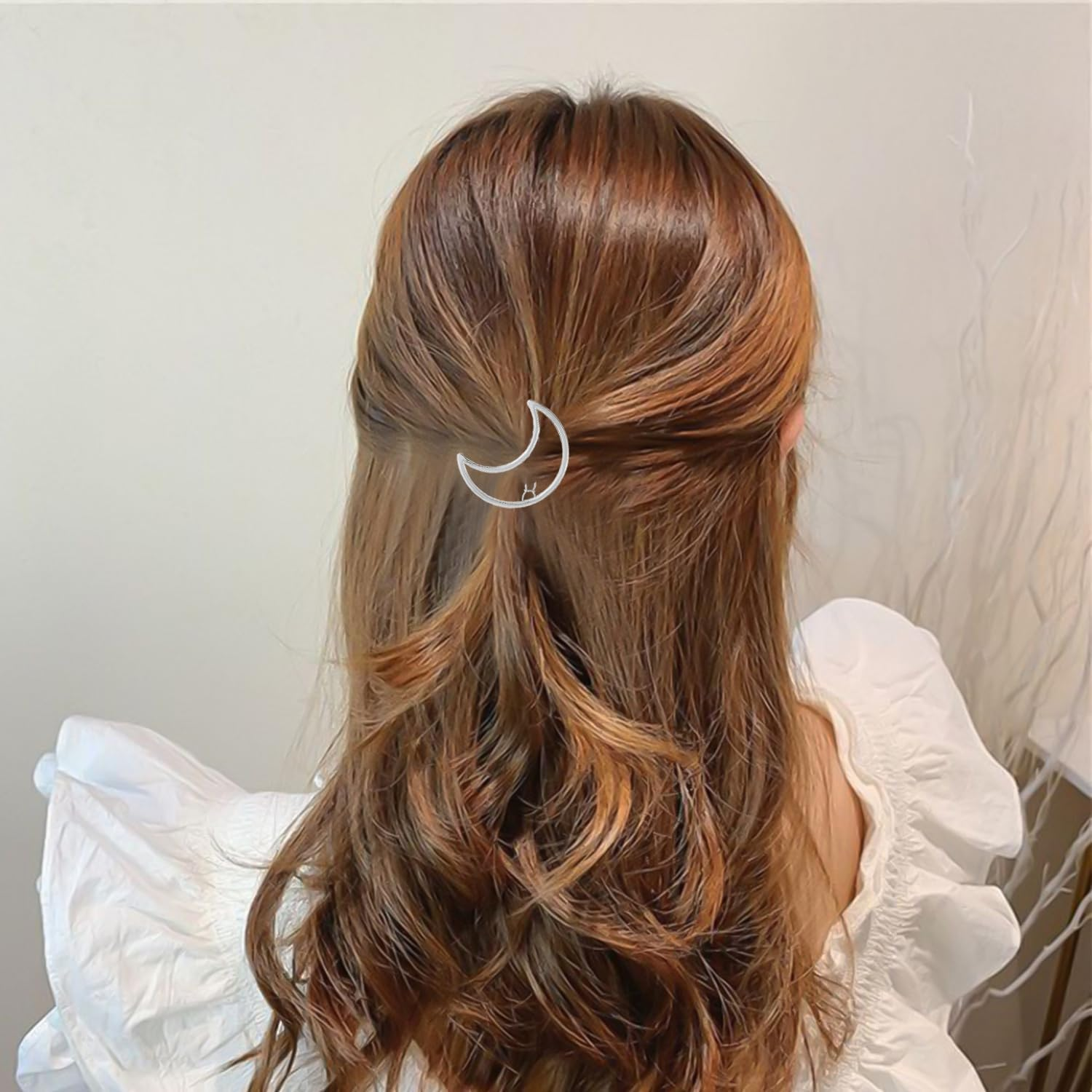 4 Pieces Women Hair Clips, Figure 8 Hair Clips, Moon Hair Accessories, Women'S Metal Hair Clips, Women'S Styling Hair Clips image number 2