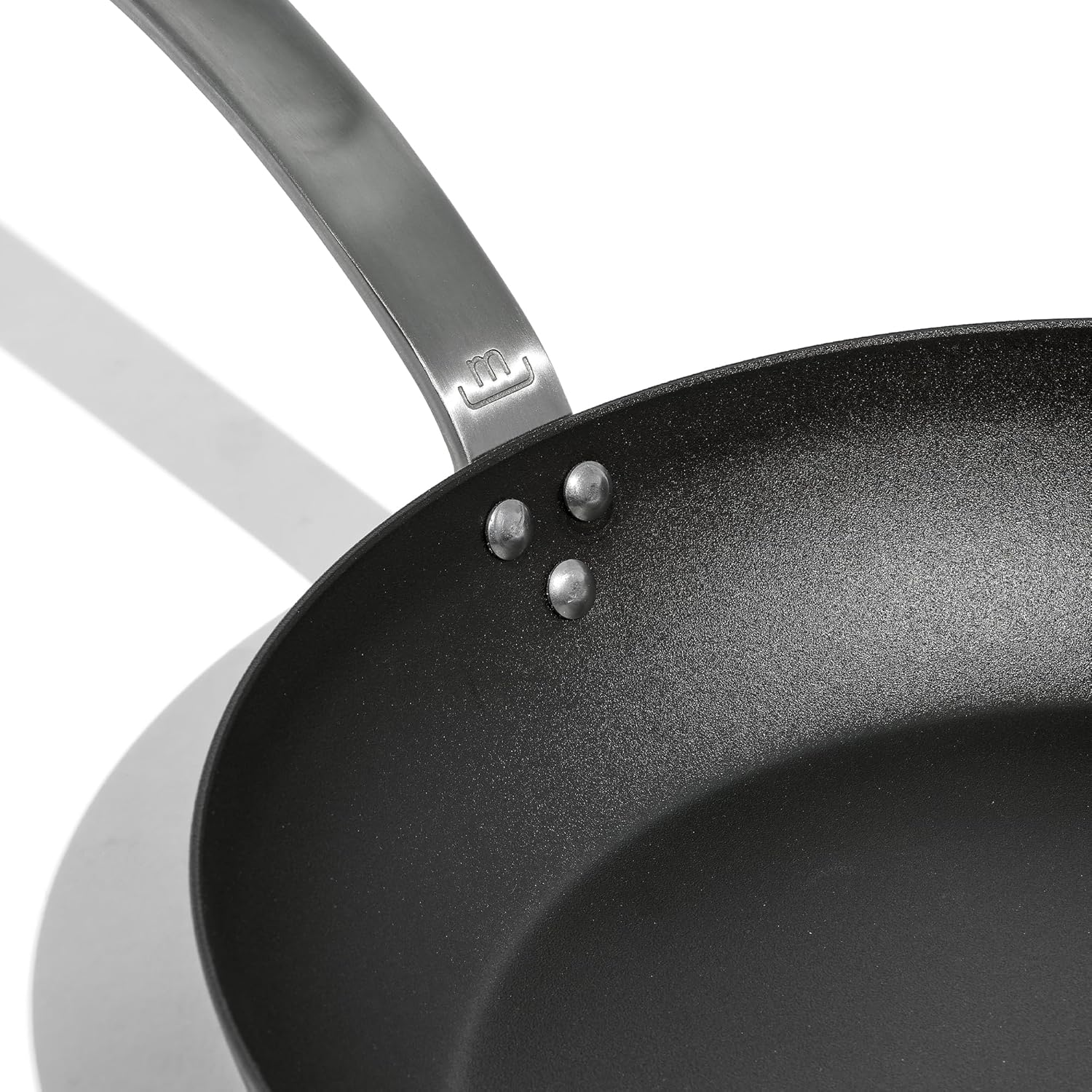 Made in Cookware - Seasoned 12" Carbon Steel Frying Pan - (Like Cast Iron, but Better) - Professional Cookware - Crafted in Sweden - Induction Compatible image number 5