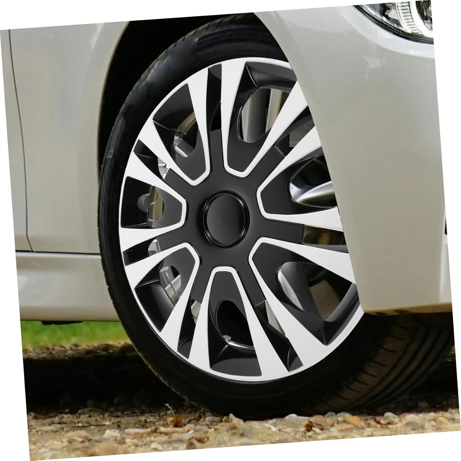 Fashionable Car Wheel Wheel Cover for Vehicle Hubcaps Rim Protector Easy Install Car Hubcap Replacement image number 5
