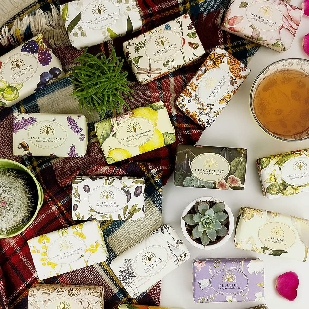 English Soap Company Green Tea Soap 190 G image number 1