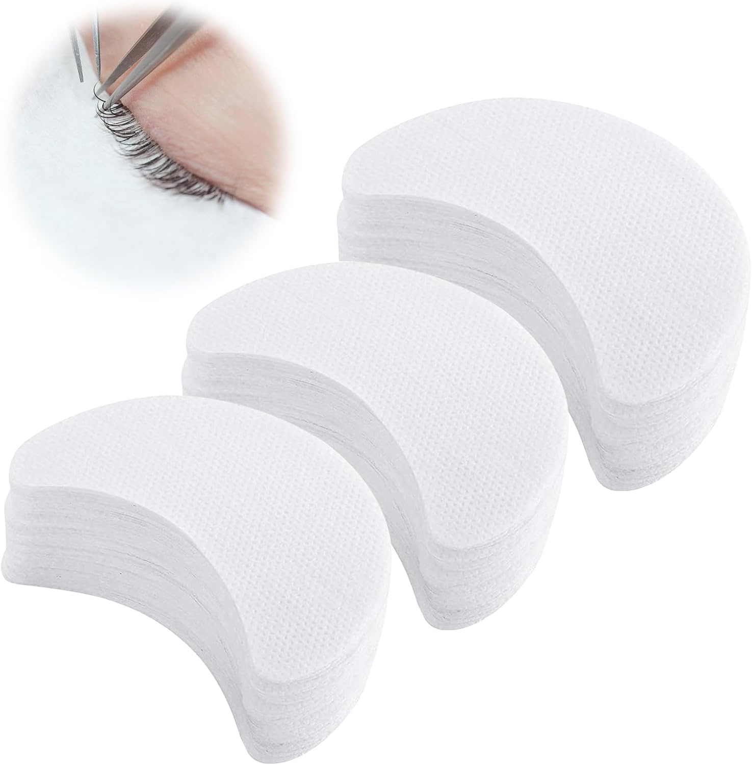 Pack of 99 Eyeshadow Protector Pads, Patches, Eye Shadow Stencils for Make-Up Use image number 1