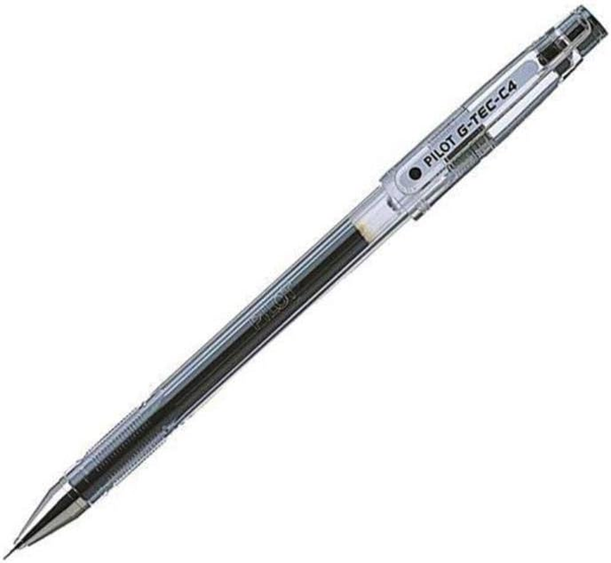 Pilot G - Tec C4 Gel Microtip Rollerball 0.4 Mm (Single Pen) - Black image number 4