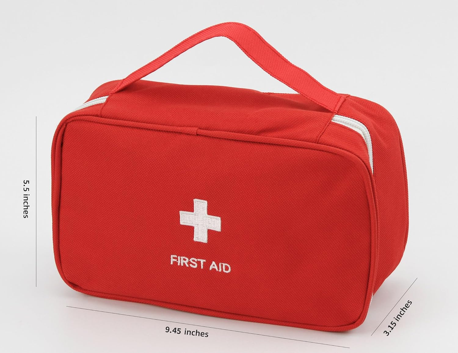 Portable Empty First Aid Kit Bag, Travel Medicine Pouch, Small Medical Bag image number 6
