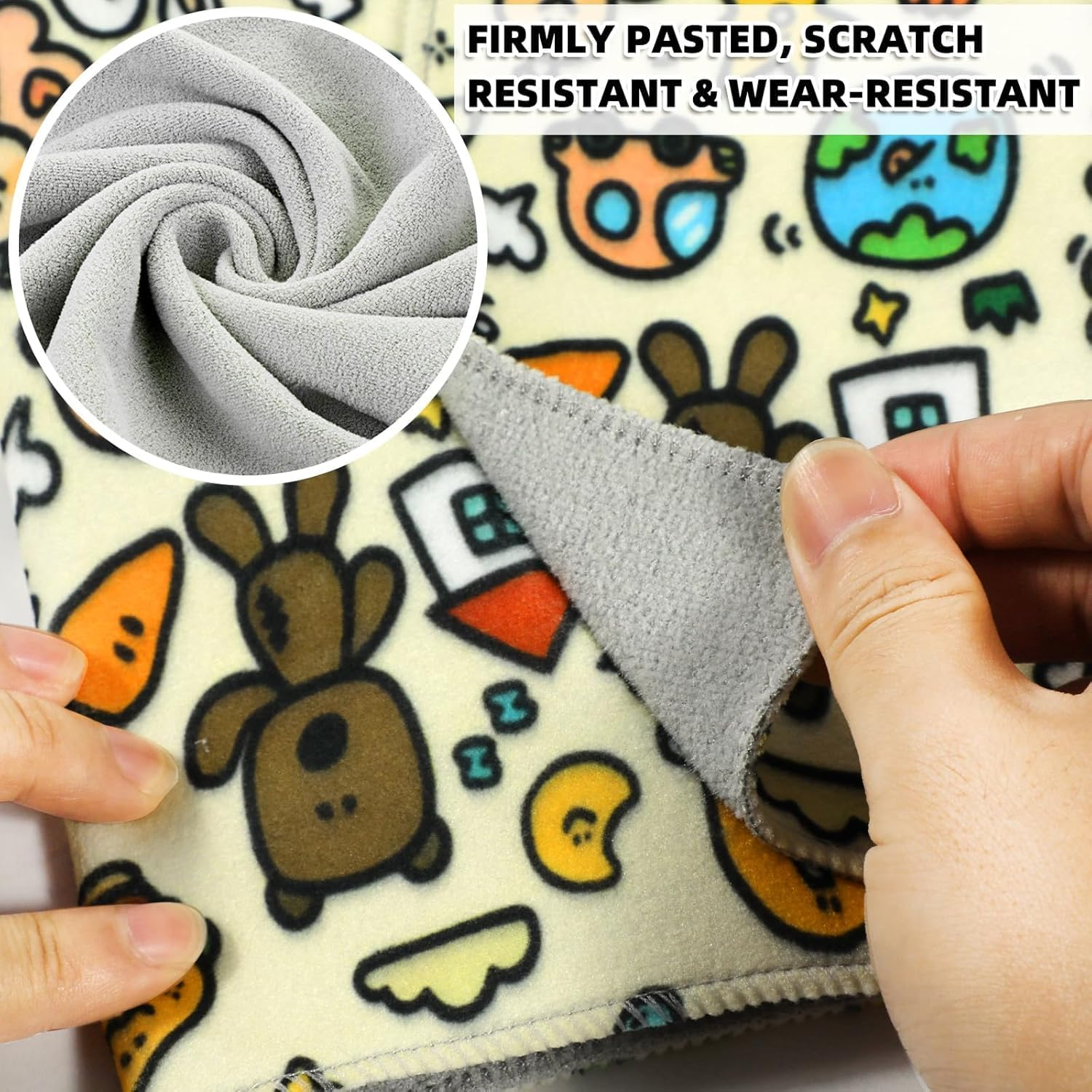 BEANPRECOY Cat Grooming Wrap Self-Adhesive Anti-Scratch Swaddle for Stress Free Nail Trimming, Medication & Bathing Secure Style Pet Restraint Bag for Cats & Kittens image number 5