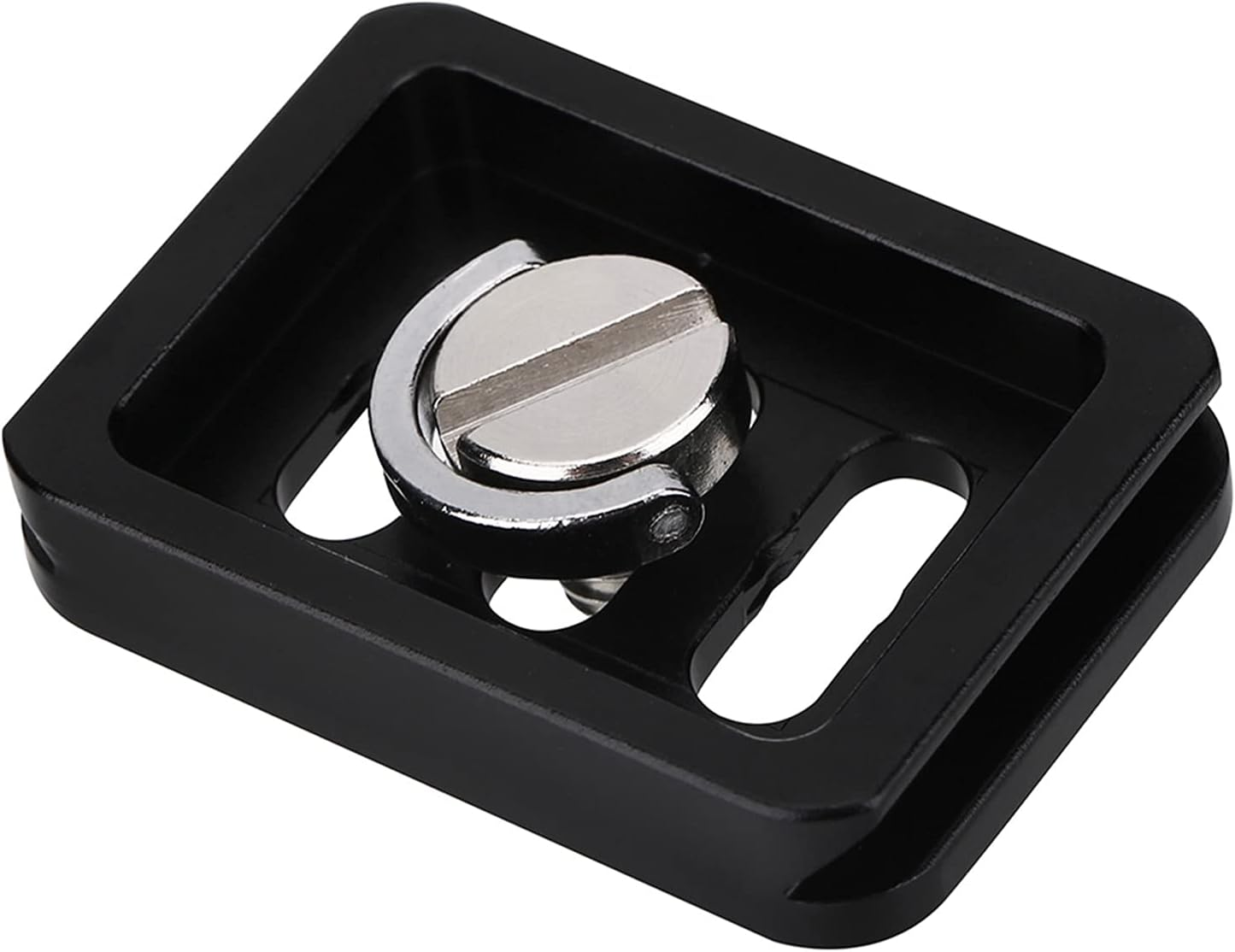 Mini Portable Aluminium Alloy Quick Release Plate for Cameras Suitable for Photography Activities Compact and Versatile Mounting Accessory image number 2