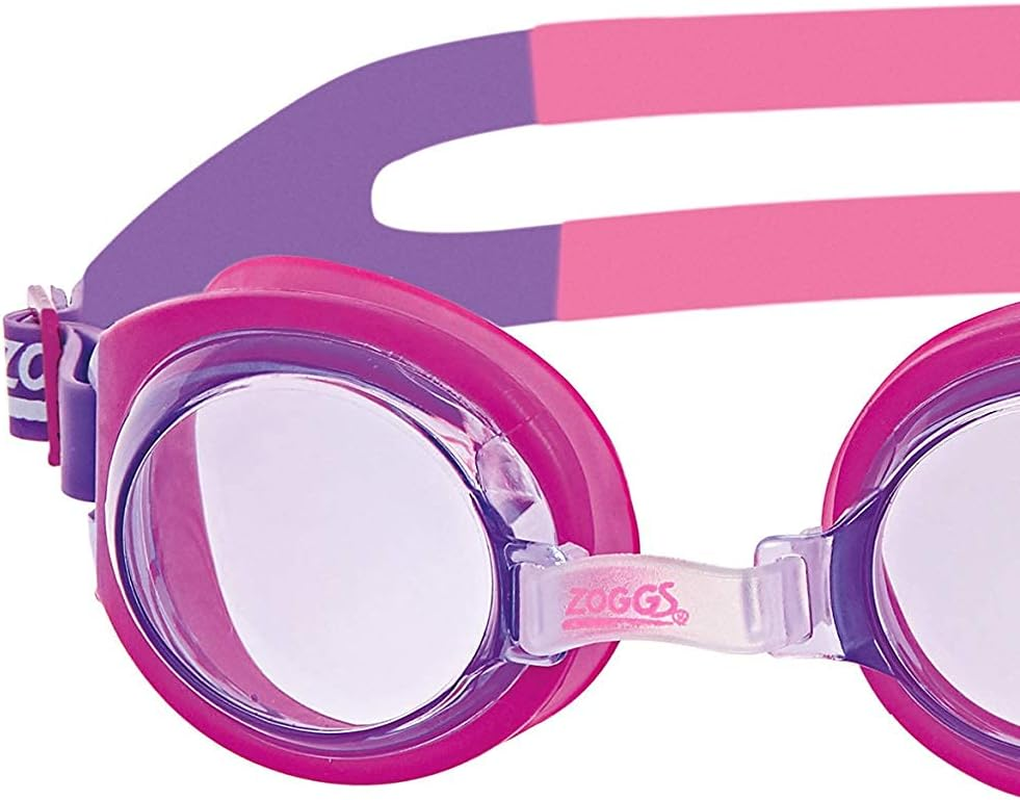 Zoggs Kids' Little Ripper Swimming Goggles Anti-Fog and Uv Protection (Up to 6), 0-6 Years - Pink/Purple image number 2