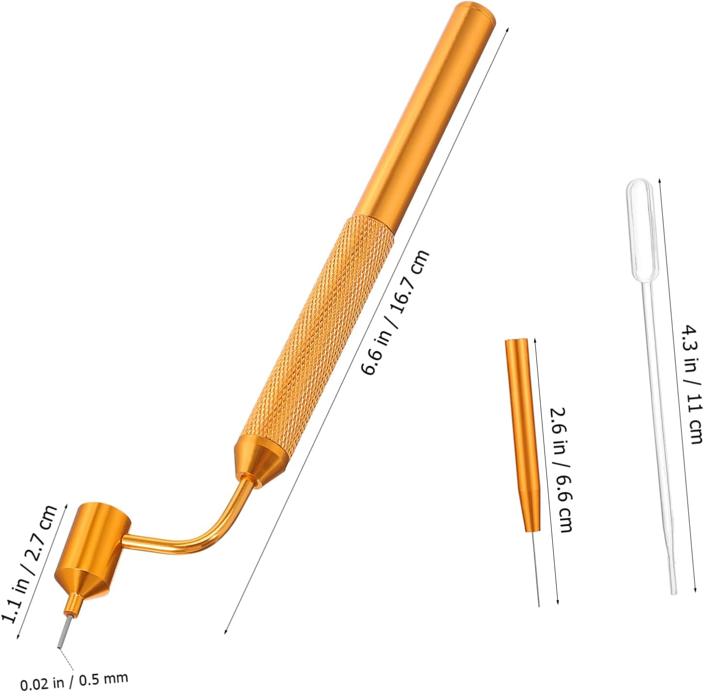 3Sets Touch up Paint Needle Pen Fine Line Car Scratch Remover Tool for Car Paint Scratch Repair