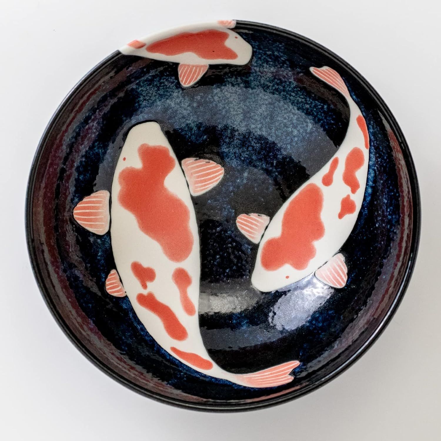 Concept Japan Aizome Koi Carp Donburi Bowl image number 5
