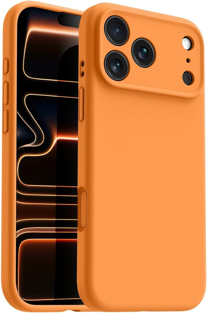 Ultra Protective Magnetic Silicone Case for Iphone 17 Pro Compatible for Magsafe, Full-Body Defense, Superior Shockproof Drop Protection Cover for Iphone17 Pro 6.3'' Stone