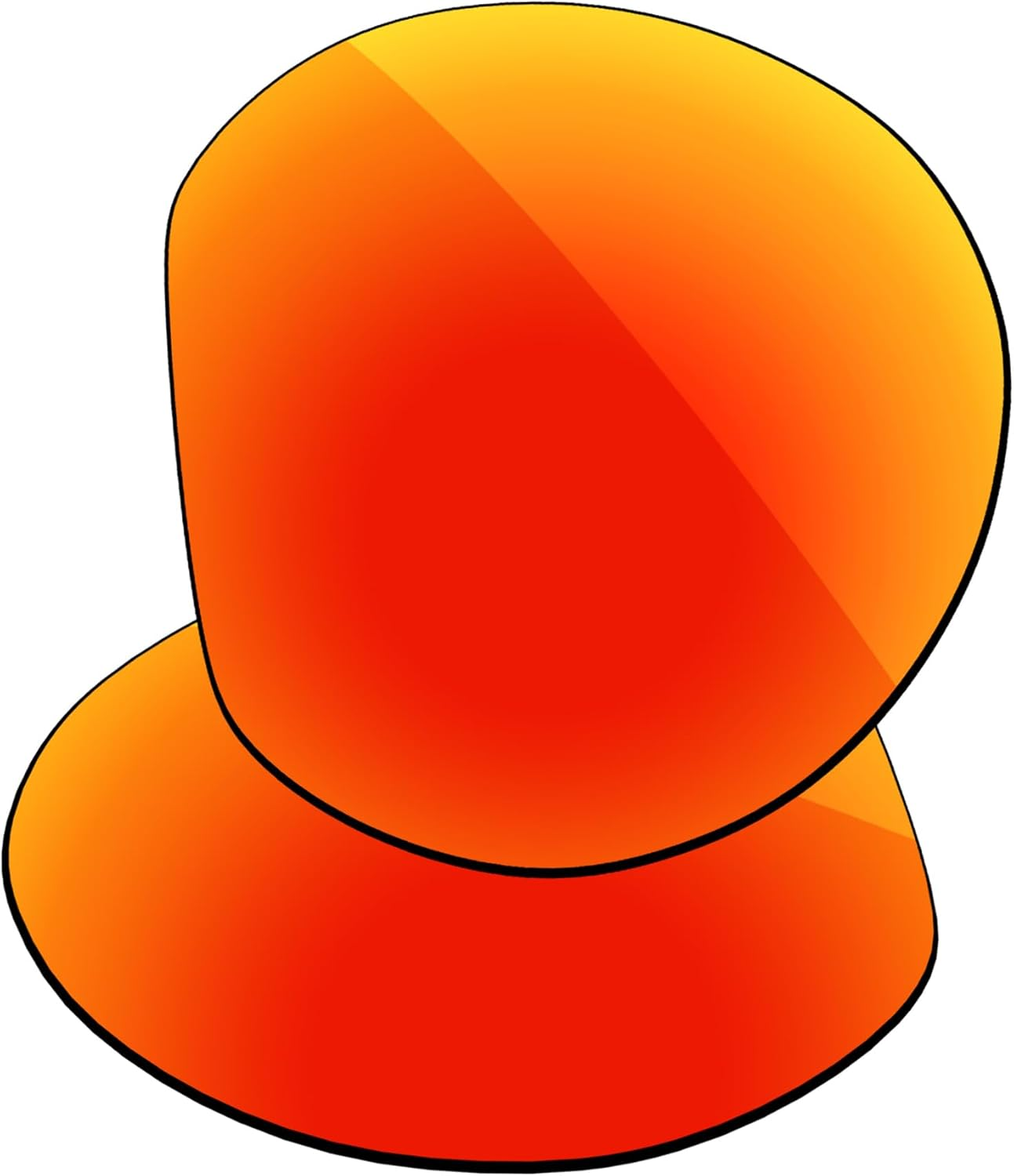 Firtox UV400 Replacement Lenses for Oakley Meta HSTN OW8002 51Mm AI Glasses - Copper Gold, Polarized image number 4