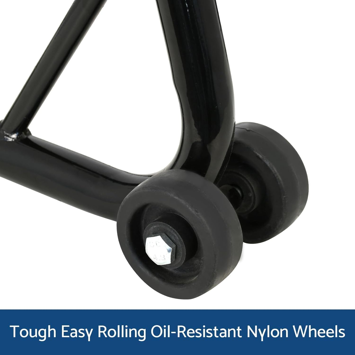 Advwin Motorcycle Stand Lift 500KG, Motorcycle Front Rear Combo Wheel Lift Stand U+L, Sport Bike Motorcycle Wheel Fork Stand with Adjustable Swing Arm Spool, Fits Most BMW Suzuki Yamaha Honda image number 2