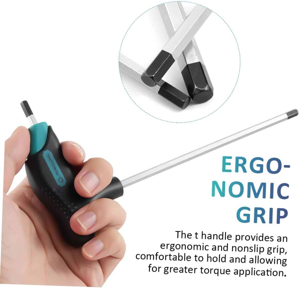 ARTIBETTER Metric T Handle Hex Key Wrench Set, 7Pcs T-Handle Allen Wrenches Kit for Mechanic Repairing and Hand Tools image number 1